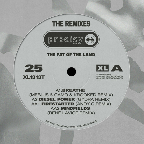 The Prodigy - The Fat Of The Land 25th Anniversary - Remixes [EP] (2023) MP3